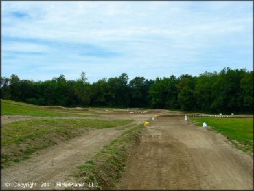 A trail at Area 51 Motocross OHV Area