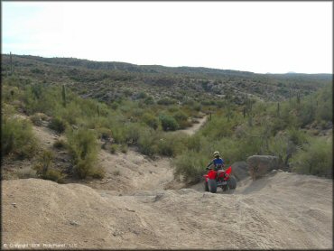 OHV at Four Peaks Trail