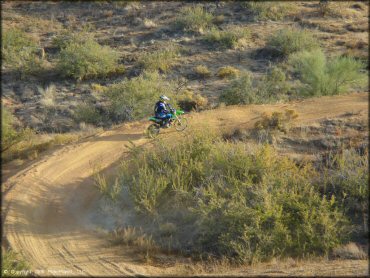 OHV at Desert Vista OHV Area Trail