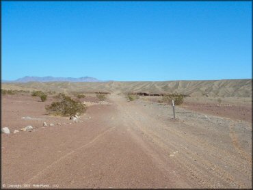 Example of terrain at Dumont Dunes OHV Area