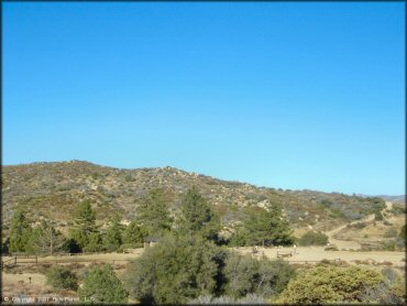 Scenic view at Lake Arrowhead Trail