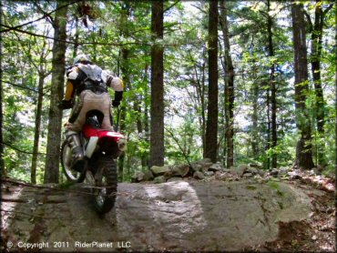 Honda CRF Dirtbike at Franklin Trails