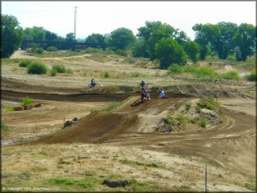 Honda CRF Dirt Bike at E-Street MX Track