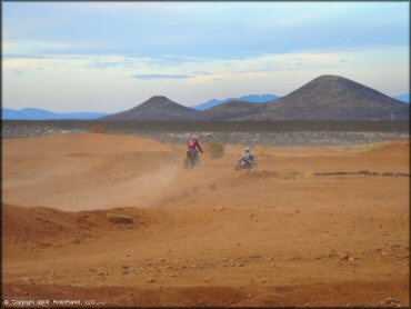 Dirt Bike at Nomads MX Track OHV Area