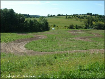 Example of terrain at Cato MX Track