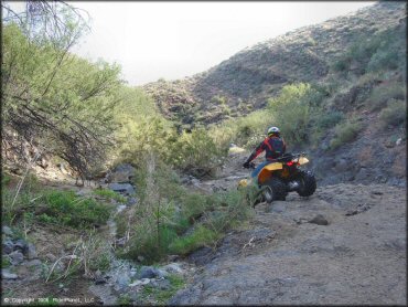 OHV at Log Corral Canyon Trail