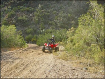 OHV at Log Corral Canyon Trail