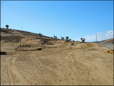 Terrain example at Competitive Edge MX Park Track