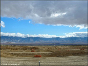 Example of terrain at Lucerne Valley Raceway Track