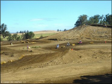 Honda CRF Dirt Bike at Argyll MX Park Track