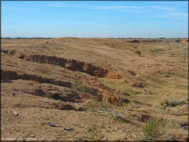 Example of terrain at Thornton Pits Trail