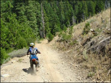 Honda CRF Motorcycle at Gold Note Trails