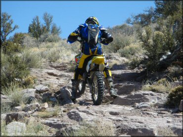 OHV at Chief Mountain OHV Area Trail