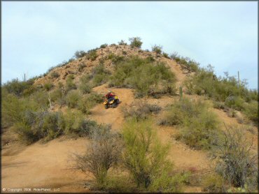 OHV at Four Peaks Trail