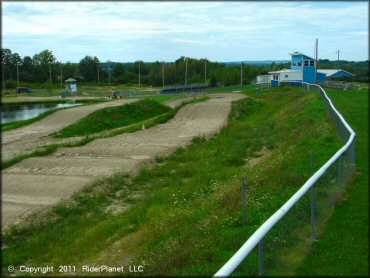 Terrain example at Silver Springs Racing Track