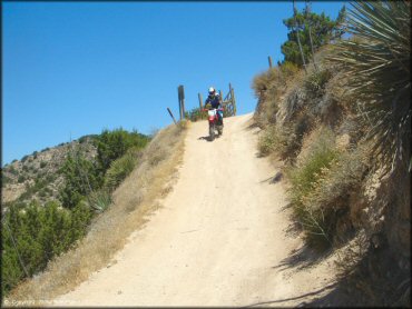 Honda CRF Motorcycle at Hungry Valley SVRA OHV Area