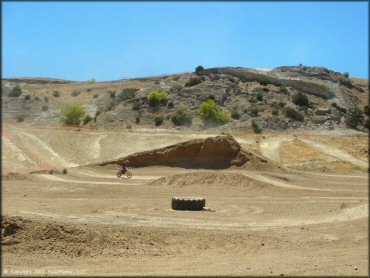 Dirtbike at Diablo MX Ranch Track