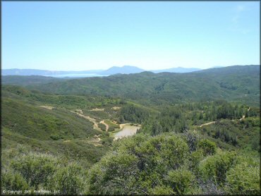 Scenery at South Cow Mountain Trail