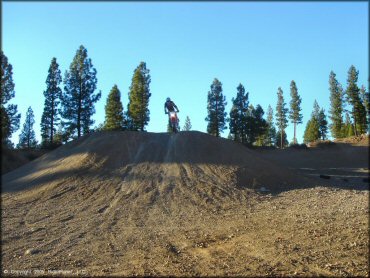 Honda CRF Trail Bike at Prosser Pits Track