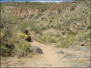 OHV at Log Corral Canyon Trail