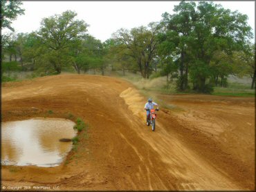 KTM Dirtbike at CrossCreek Cycle Park OHV Area