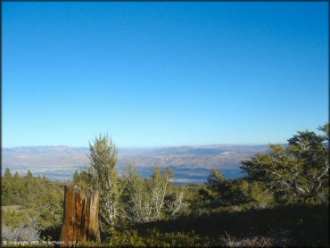 Scenic view of Hunter Lake Trail