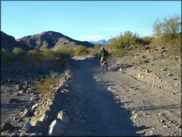 Honda CRF Motorbike at Shea Pit and Osborne Wash Area Trail