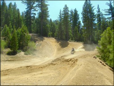 Yamaha YZ Off-Road Bike at Twin Peaks And Sand Pit Trail