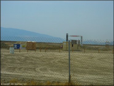 Scenic view of Lake Elsinore Motocross Park Track