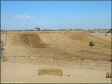 Motorcycle at Competitive Edge MX Park Track