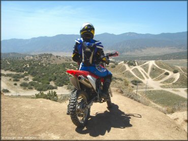 Honda CRF Trail Bike at Hungry Valley SVRA OHV Area