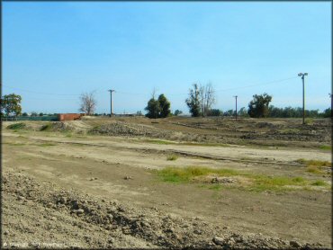 Some terrain at Hanford Fairgrounds Track