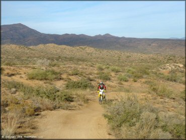 OHV at Desert Vista OHV Area Trail