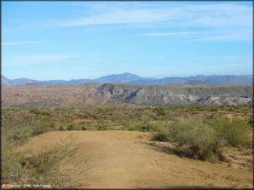 Scenic view of Desert Vista OHV Area Trail