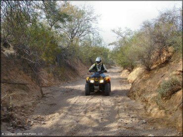 OHV at Desert Wells Multiuse Area Trail