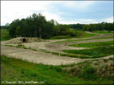 Terrain example at Silver Springs Racing Track