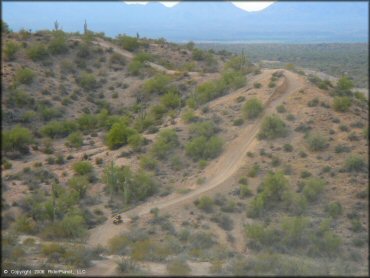 OHV at Four Peaks Trail