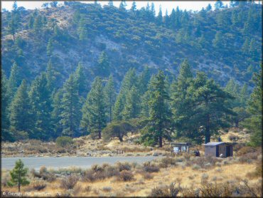 Some amenities at Timberline Road Trail