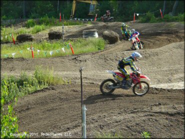 Honda CRF Dirtbike at Crow Hill Motor Sports Park L.L.C OHV Area