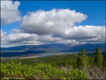 Scenic view at Prosser Hill OHV Area Trail