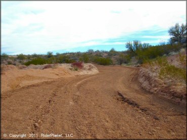 A trail at Grinding Stone MX Track