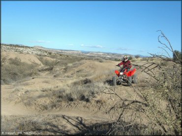 OHV at Hayfield Draw OHV Area Trail