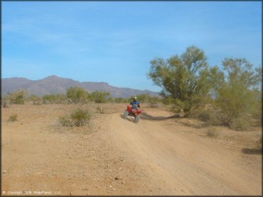 OHV at Desert Wells Multiuse Area Trail