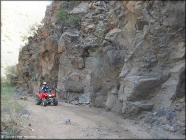 OHV at Log Corral Canyon Trail