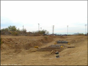 A trail at Canyon Motocross OHV Area