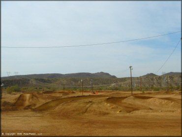 Terrain example at Canyon Motocross OHV Area