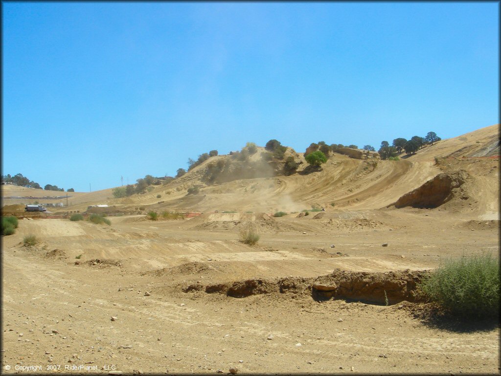 Example of terrain at Diablo MX Ranch Track