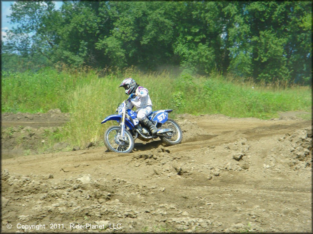 Yamaha YZ Dirtbike at Connecticut River MX Track