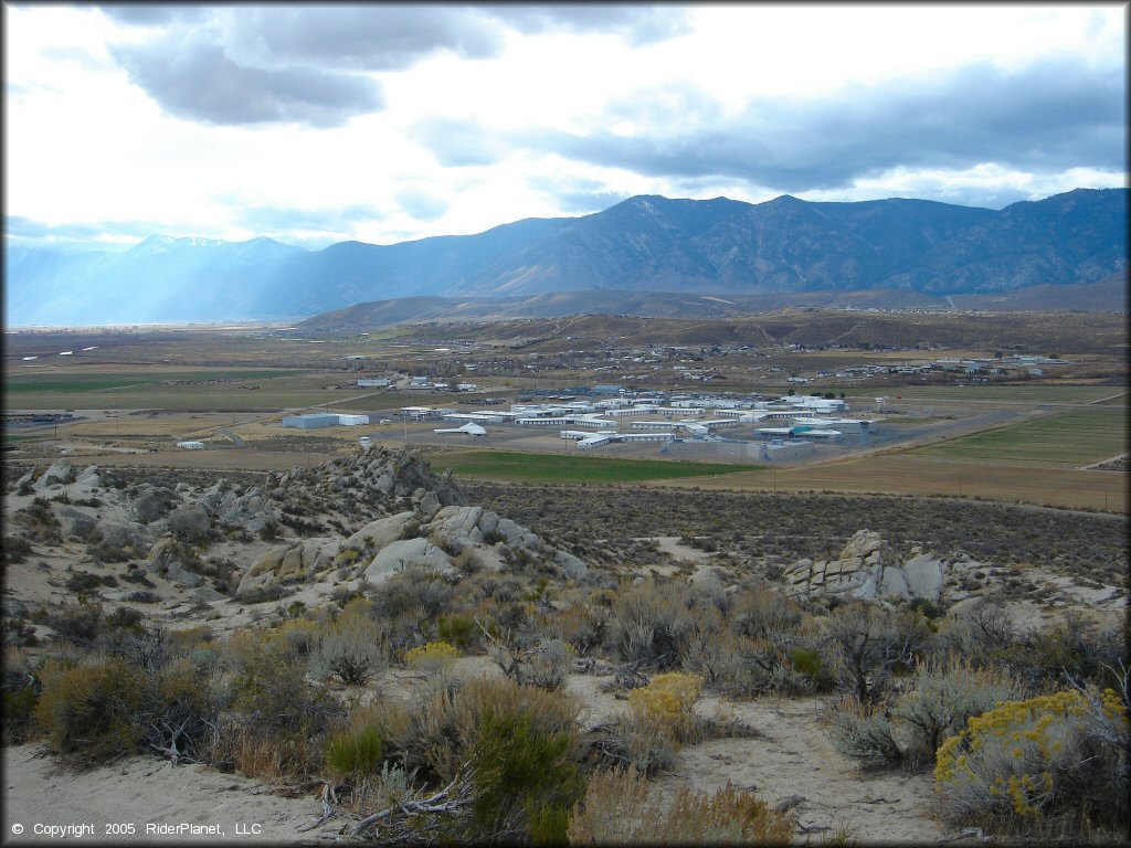 Scenic view of Prison Hill Recreation Area Trail