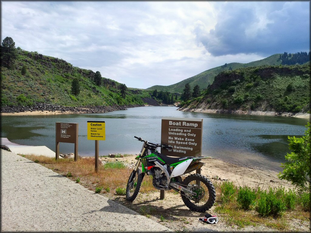 Kawasaki KX Trail Bike at Ridge To Rivers Trail System